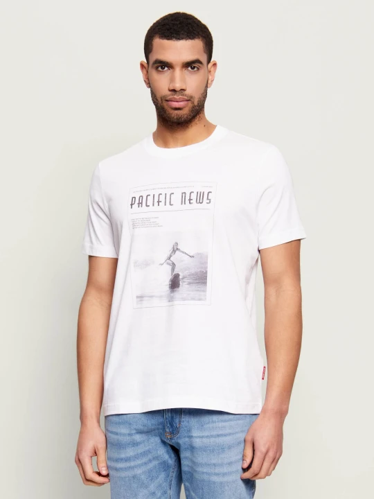 Zdjęcie produktu Joop! Jeans T-shirt JJJ-Laulea | Regular Fit biały