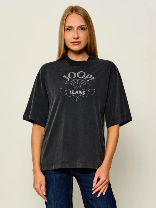 Zdjęcie produktu Joop! Jeans T-shirt Teca | Loose fit grafitowy