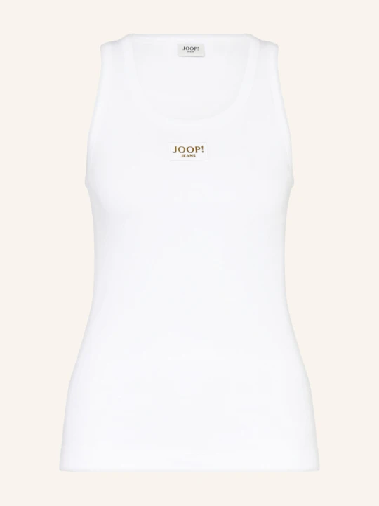 Zdjęcie produktu Joop! Jeans Top Tana weiss BIAŁY