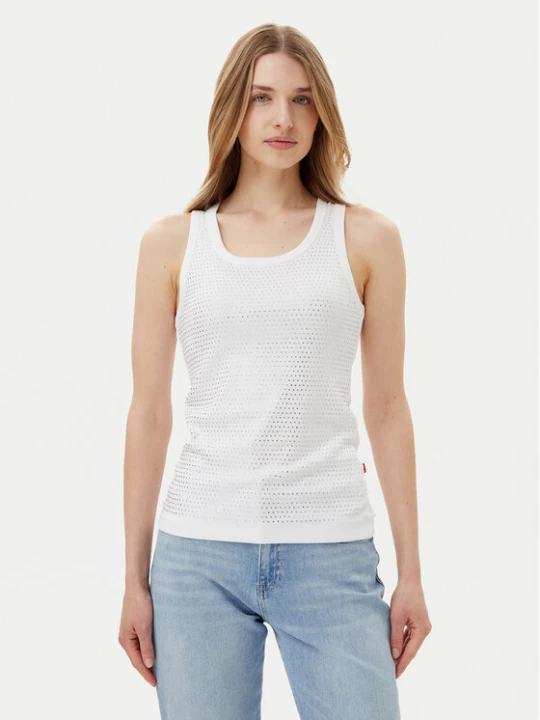 Zdjęcie produktu JOOP! Jeans Top Tunka 30046107 Biały Slim Fit