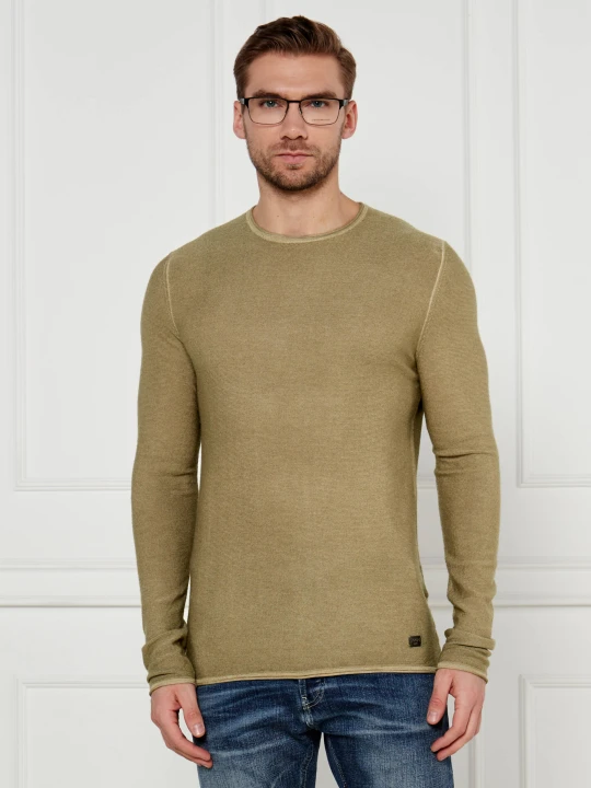 Zdjęcie produktu Joop! Jeans Wełniany sweter 15 JJK-05Larso | Modern fit zielony