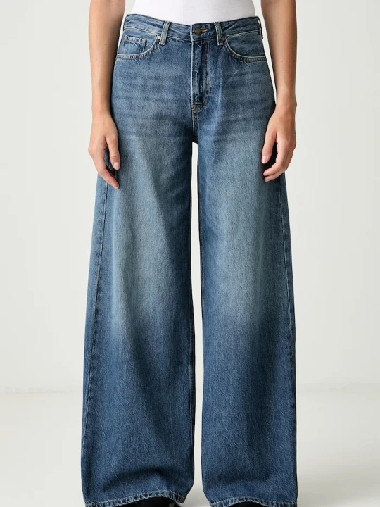 Zdjęcie produktu Joop! jeansy wide leg damskie niebieski