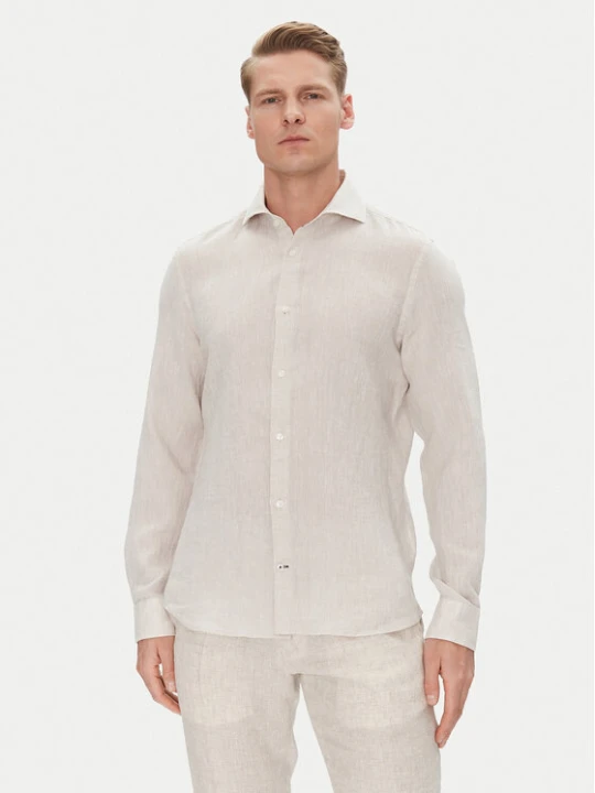 Zdjęcie produktu JOOP! Koszula 17 JSH-146Pai-W 30046075 Écru Slim Fit Kremowy