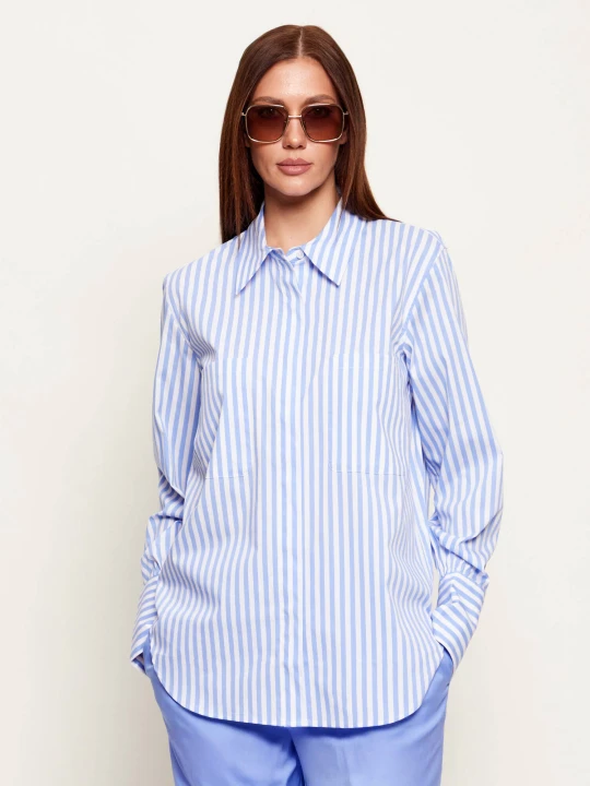 Zdjęcie produktu Joop! Koszula Becca | Relaxed fit niebieski