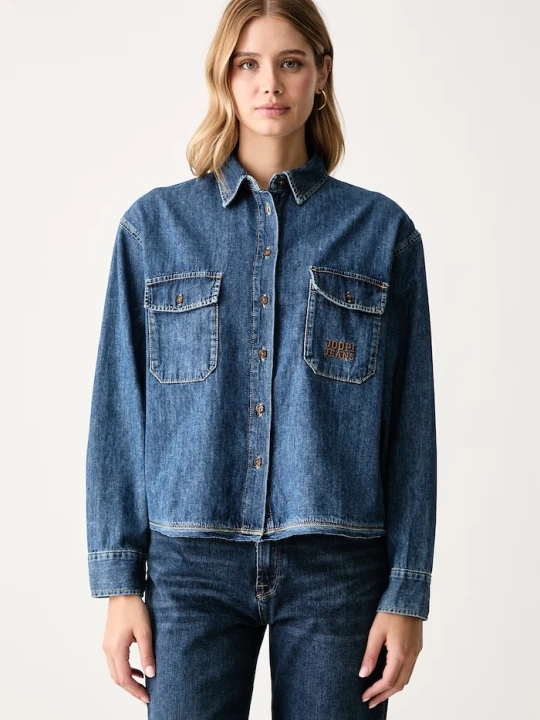 Zdjęcie produktu Joop! koszula damska jeansowa niebieski
