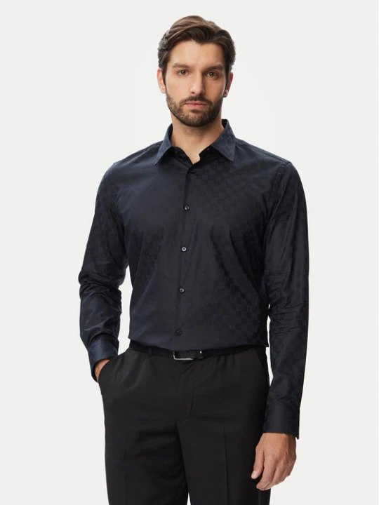 Zdjęcie produktu JOOP! Koszula Jsh-258Pierce3 30104051 Granatowy Slim Fit