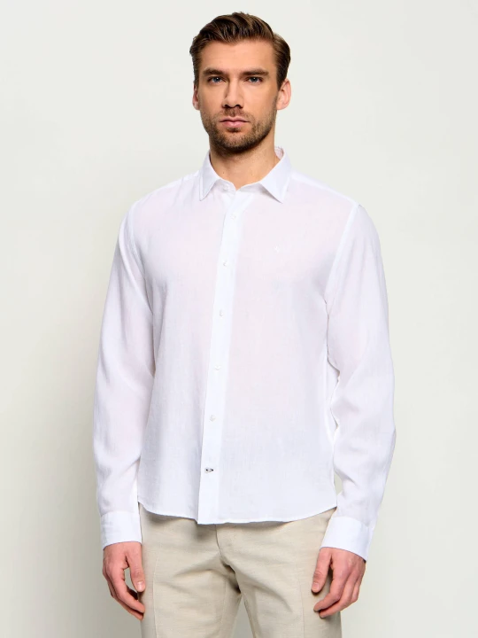 Zdjęcie produktu Joop! Koszula Mike | Casual fit | z dodatkiem lnu biały