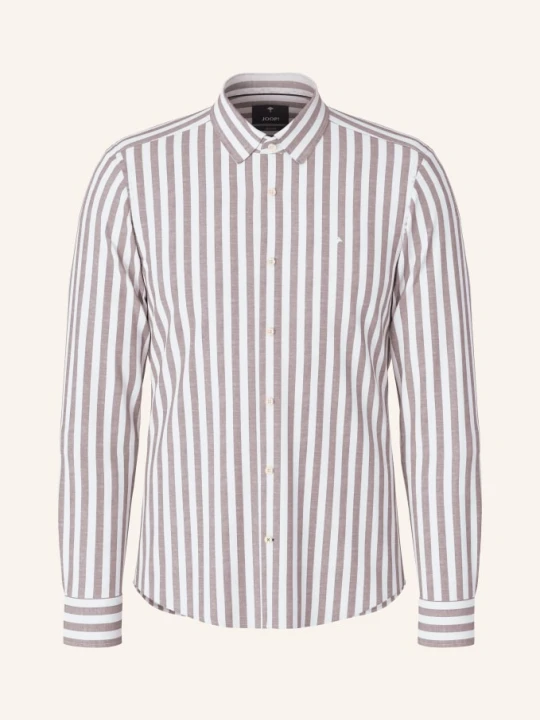 Zdjęcie produktu Joop! Koszula Pit Slim Fit Z Lnu braun brązowy
