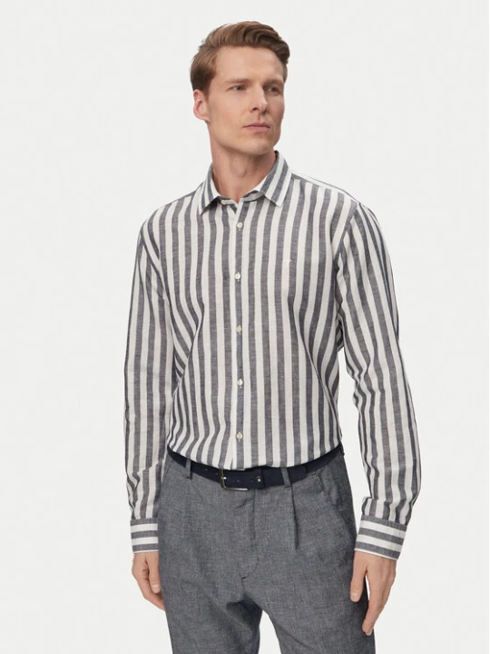 Zdjęcie produktu JOOP! Koszula Pit1 30102693 Granatowy Slim Fit