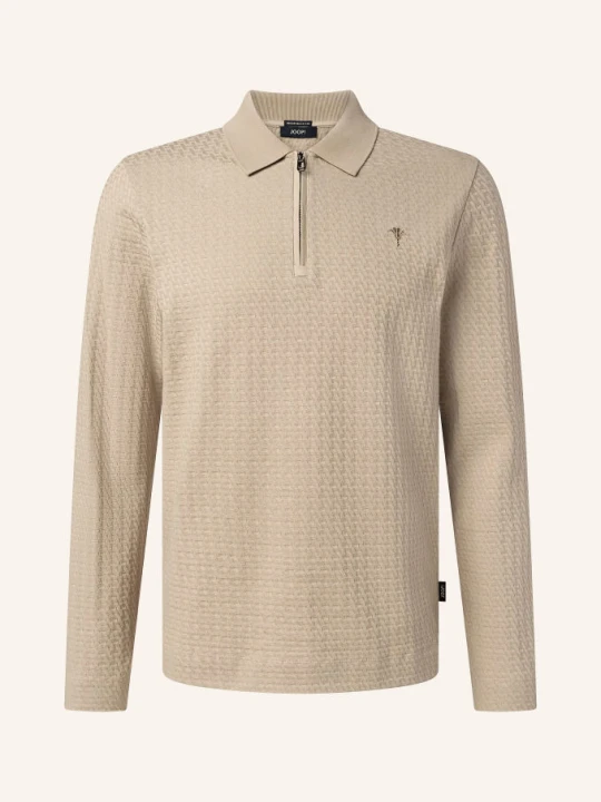 Zdjęcie produktu Joop! Koszulka Polo Z Dzianiny Turvin O Nowoczesnym Kroju beige