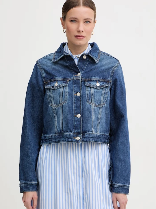 Zdjęcie produktu Joop! kurtka damska jeansowa granatowy