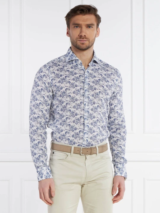 Zdjęcie produktu Joop! Lniana koszula 146Pai-W | Slim Fit niebieski