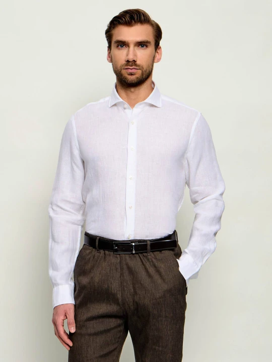 Zdjęcie produktu Joop! Lniana koszula Pai | Slim Fit biały
