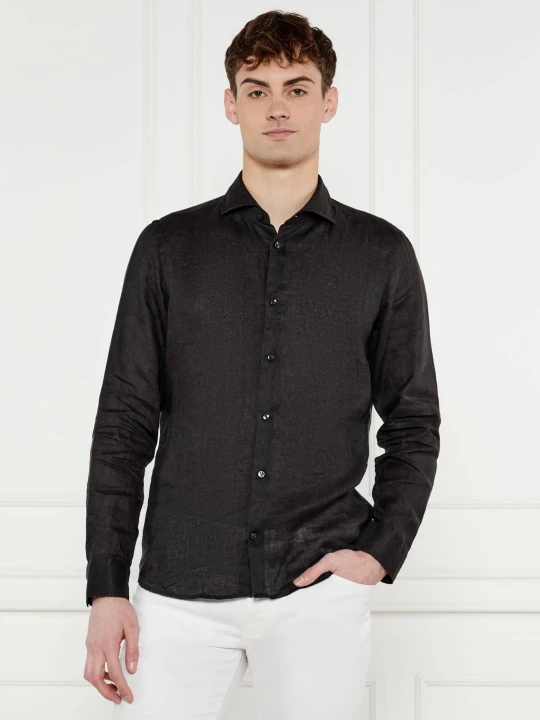 Zdjęcie produktu Joop! Lniana koszula Pai-W | Slim Fit czarny