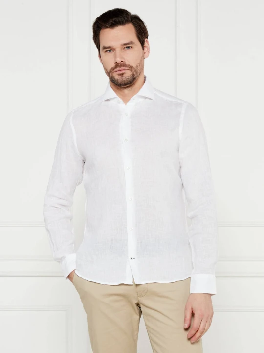 Zdjęcie produktu Joop! Lniana koszula Pai-W | Slim Fit biały
