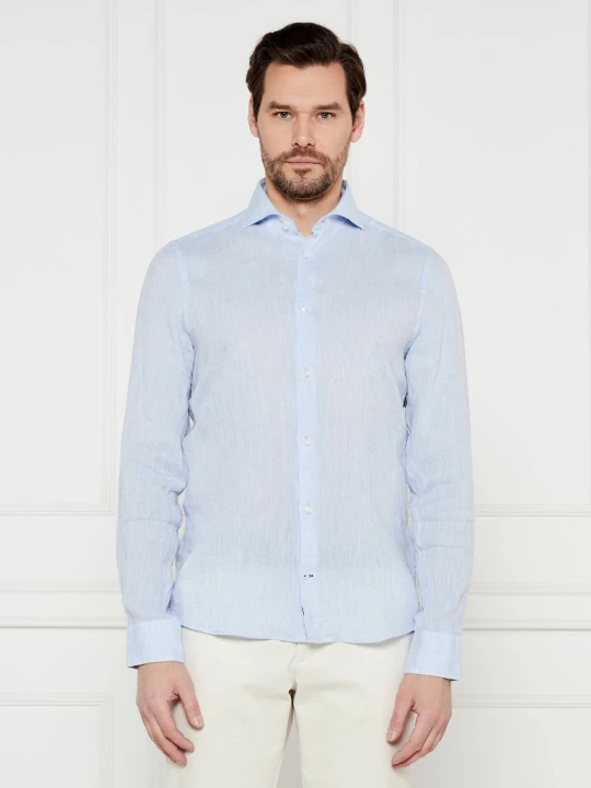 Zdjęcie produktu Joop! Lniana koszula Pai-W | Slim Fit błękitny
