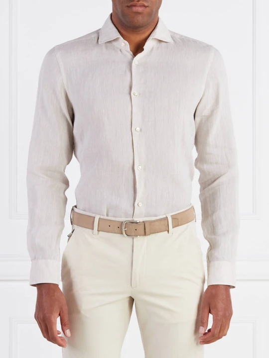 Zdjęcie produktu Joop! Lniana koszula | Slim Fit beżowy