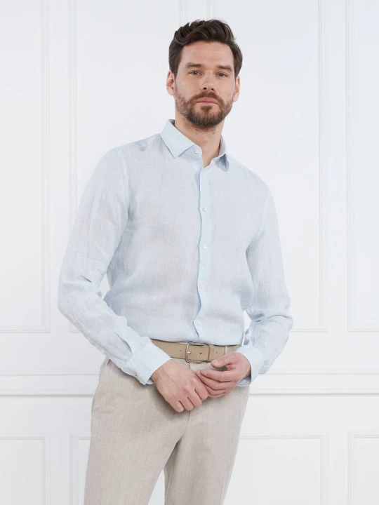 Zdjęcie produktu Joop! Lniana koszula | Slim Fit błękitny