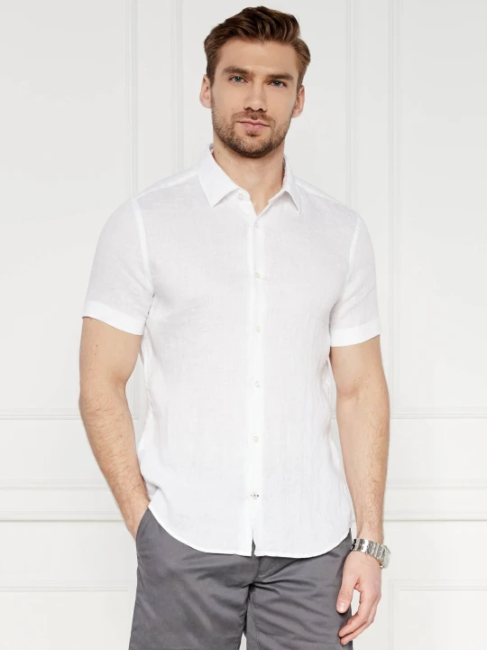 Zdjęcie produktu Joop! Lniane koszula pit | Slim Fit biały