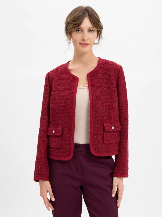 Zdjęcie produktu JOOP! Marynarka - Joella Kobiety Bouclé czerwony