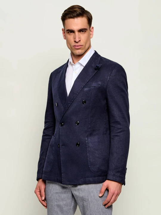 Zdjęcie produktu Joop! Marynarka Heazy | Slim Fit | z dodatkiem lnu granatowy