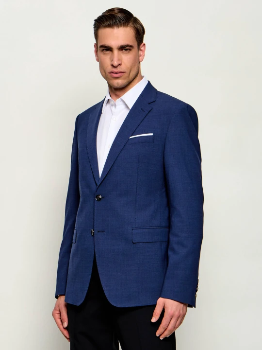 Zdjęcie produktu Joop! Marynarka Herby | Slim Fit | z dodatkiem wełny granatowy