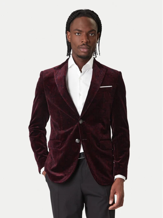 Zdjęcie produktu JOOP! Marynarka Horace 30048716 Bordowy Slim Fit