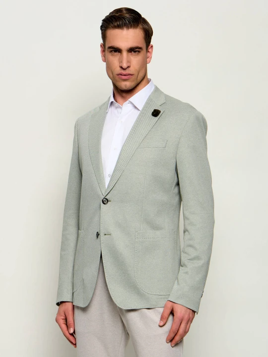 Zdjęcie produktu Joop! Marynarka Hoverest | Slim Fit | z dodatkiem wełny zielony