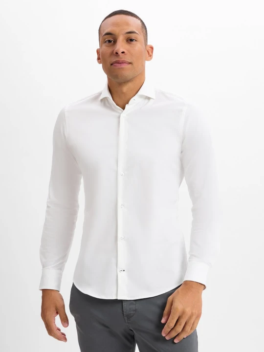 Zdjęcie produktu JOOP! koszula biznesowa - Pares Mężczyźni Slim Fit Bawełna biały