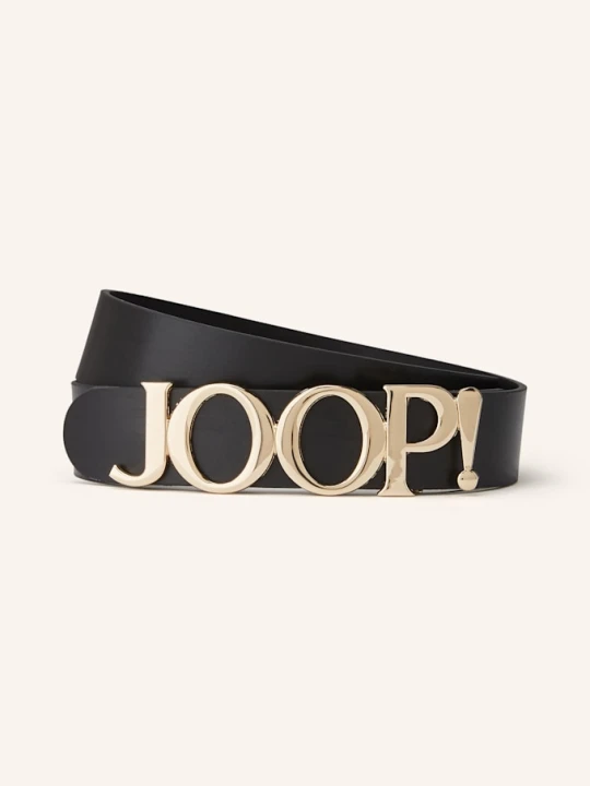 Zdjęcie produktu Joop! Pasek Skórzany schwarz CZARNY