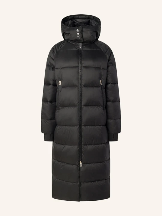 Zdjęcie produktu Joop! Płaszcz Pikowany Carina Z Odpinanym Kapturem schwarz 001 Black 001