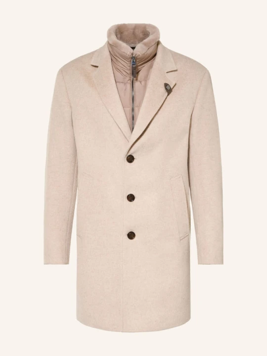 Zdjęcie produktu Joop! Płaszcz Wełniany Morris Z Odpinanym Kołnierzem beige