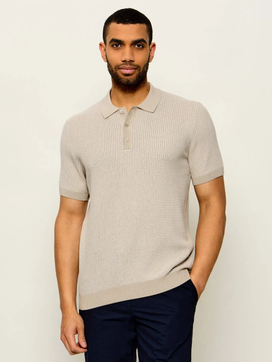 Zdjęcie produktu Joop! Polo Brianoro | Regular Fit | mercerised beżowy