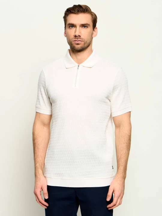Zdjęcie produktu Joop! Polo Francisco | Regular Fit | mercerised ecru
