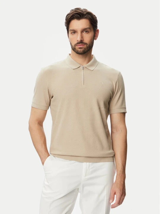 Zdjęcie produktu JOOP! Polo Jj-Tibaris 30103411 Beżowy Regular Fit