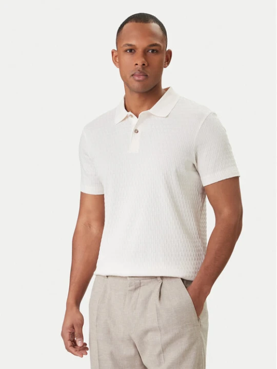 Zdjęcie produktu JOOP! Polo Jorge 30101934 Écru Slim Fit Kremowy