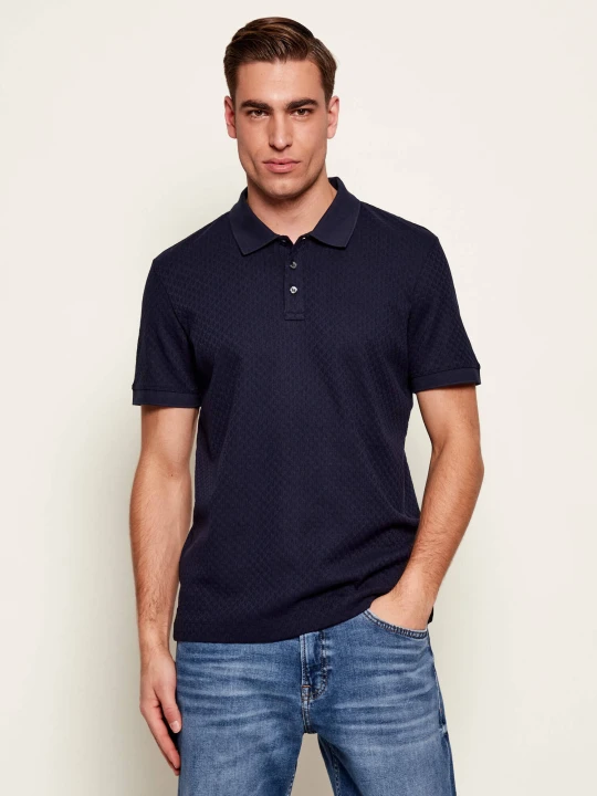 Zdjęcie produktu Joop! Polo Roni | Modern fit | mercerised granatowy