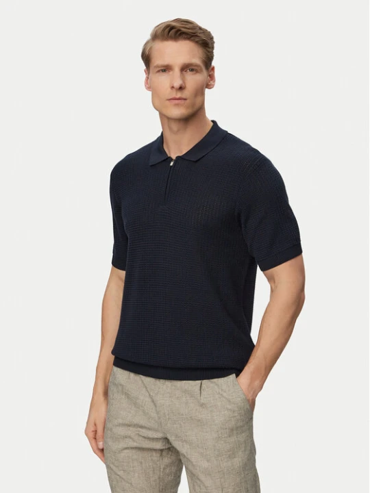 Zdjęcie produktu JOOP! Polo Vascor 30101508 Granatowy Regular Fit