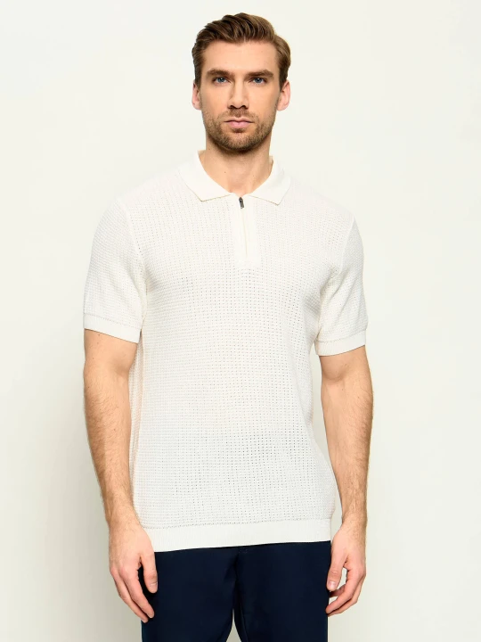 Zdjęcie produktu Joop! Sweter Vascor | Regular Fit biały