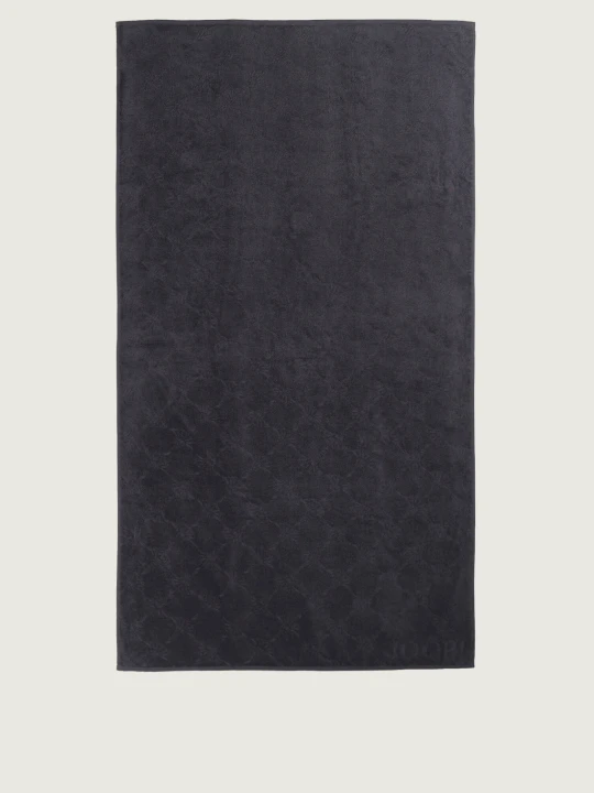 Zdjęcie produktu JOOP! Ręcznik kąpielowy Uni Cornflower | 80 x 150 cm grafitowy