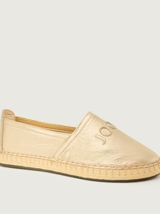 Zdjęcie produktu Joop! Skórzane espadryle Lias złoty