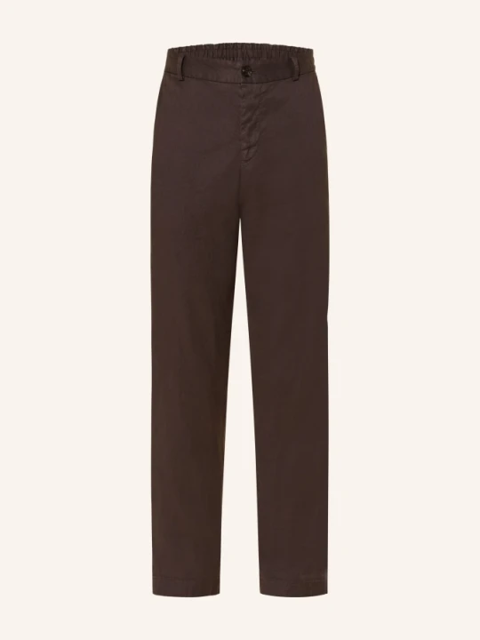 Zdjęcie produktu Joop! Spodnie Do Garnituru River O Kroju Extra Slim Fit Z Lnu braun 204 Dark Brown 204