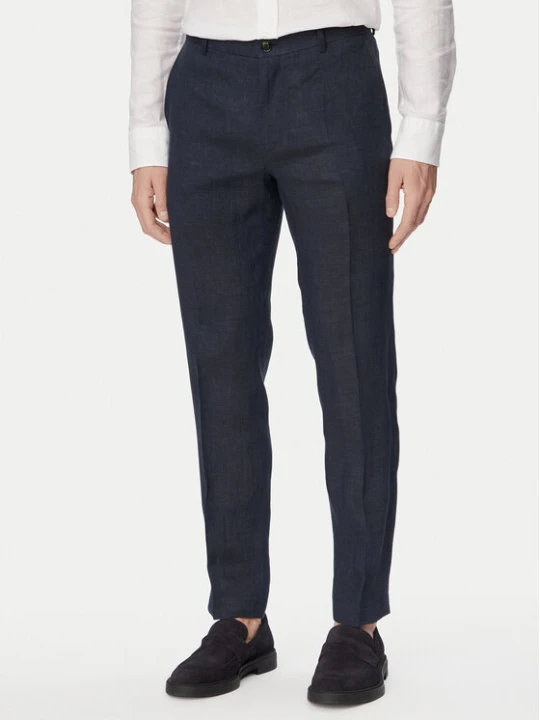 Zdjęcie produktu JOOP! Spodnie garniturowe Hank 30102982 Granatowy Slim Fit