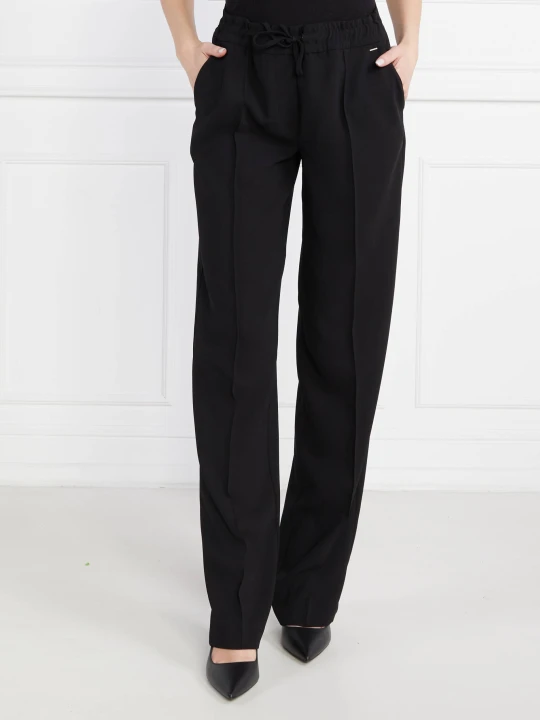 Zdjęcie produktu Joop! Spodnie | Loose fit | high waist czarny