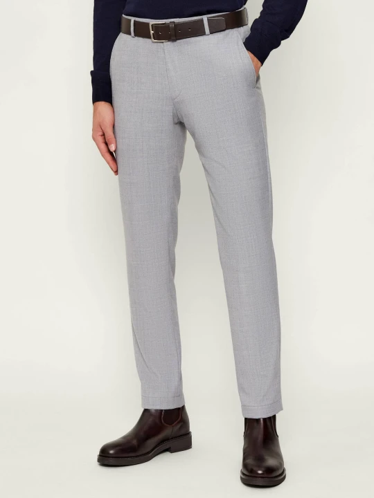 Zdjęcie produktu Joop! Spodnie Sake | Slim Fit | z dodatkiem wełny szary