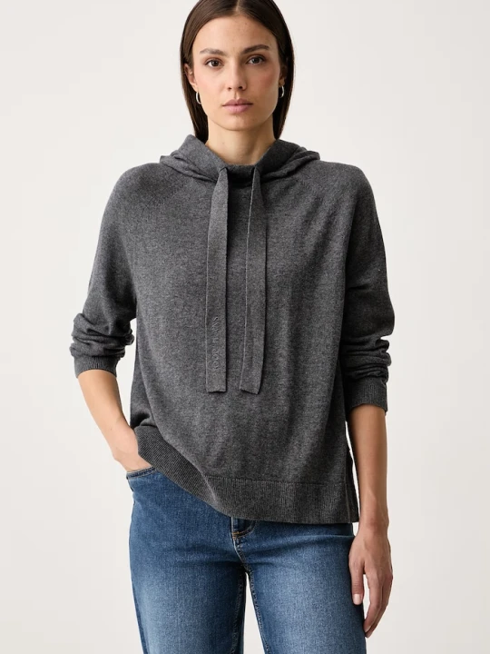 Zdjęcie produktu Joop! sweter damski z bawełną szary