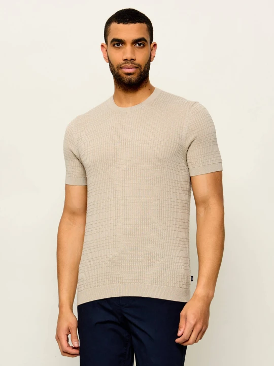 Zdjęcie produktu Joop! Sweter Elio | Regular Fit | mercerised beżowy