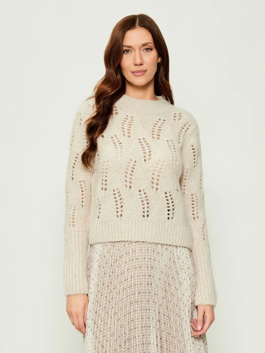 Zdjęcie produktu Joop! Sweter Kalma | Regular Fit | z dodatkiem wełny beżowy
