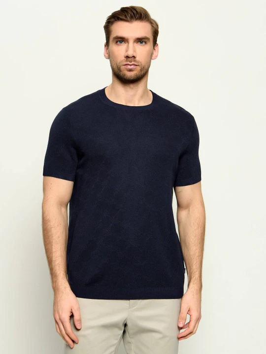 Zdjęcie produktu Joop! Sweter Ravao | Regular Fit granatowy