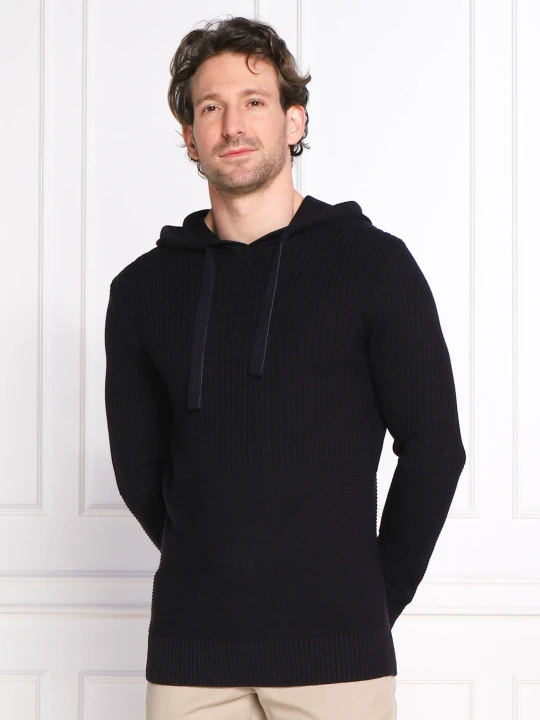 Zdjęcie produktu Joop! Sweter | Regular Fit | z dodatkiem wełny granatowy